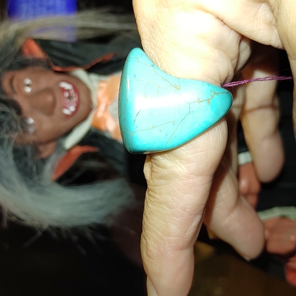 Turquoise Heart Ring - Picture 6 of 8